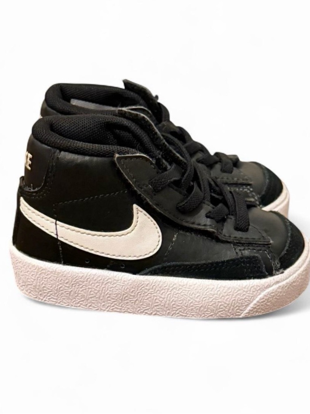 Nike black toddler Blazer Mid '77 shoes
